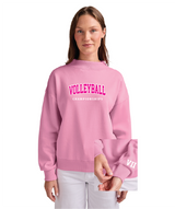Willow Charles River Women's Willow Mock-Neck Sweatshirt VolleyballFall26