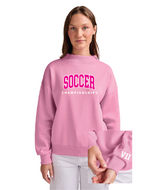 Willow Charles River Women's Willow Mock-Neck Sweatshirt SoccerFall26
