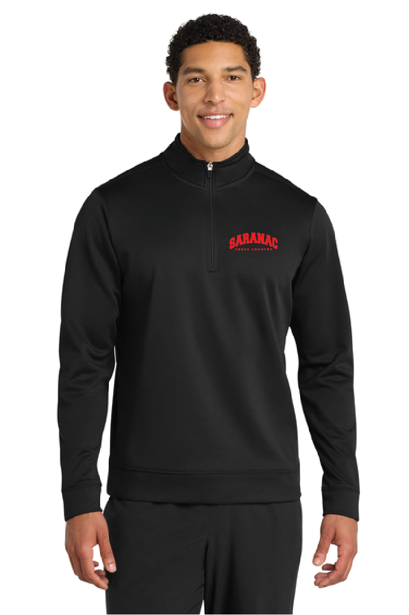 Avery Port & Co™ Performance Fleece 1/4-Zip Pullover Sweatshirt Saranac XC