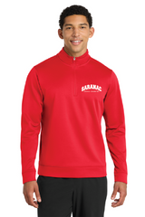 Avery Port & Co™ Performance Fleece 1/4-Zip Pullover Sweatshirt Saranac XC