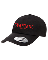 Spartans YP Classics Adult Low-Profile Cotton Twill Dad Cap SCS Softball