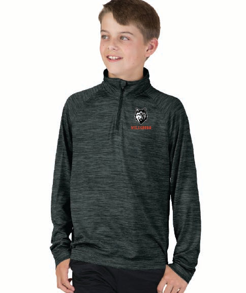 Mascot Charles River Youth Space Dye Performance Pullover Wills25