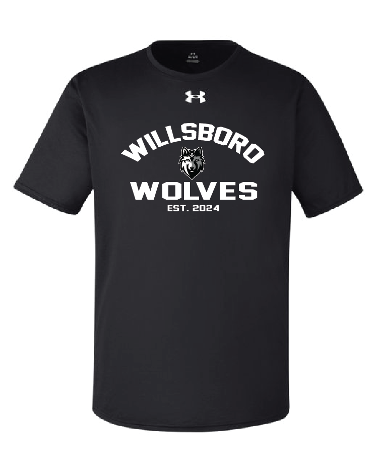 Classic Under Armour Men's Team Tech T-Shirt WillsCSD