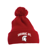 Arched YP Classics Cuffed Knit Beanie with Pom Pom Saranac AFL