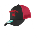 Arched New Era® Snapback Trucker Cap Saranac AFL