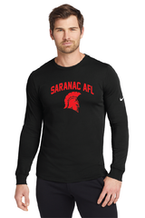 Arched Nike Dri-FIT Cotton/Poly Long Sleeve Tee Saranac AFL