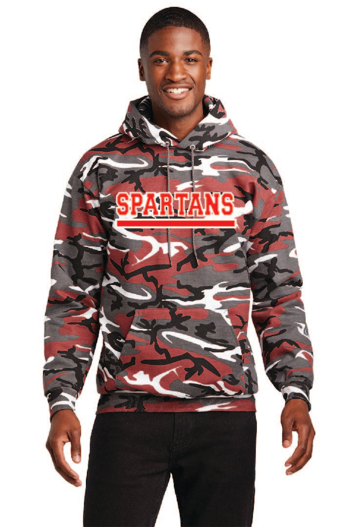 Port & Company® Core Fleece Camo Pullover Hooded Sweatshirt 6th