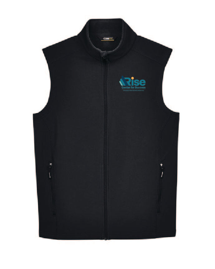 CVES CORE365 Men's Cruise Two-Layer Fleece Bonded Soft Shell Vest