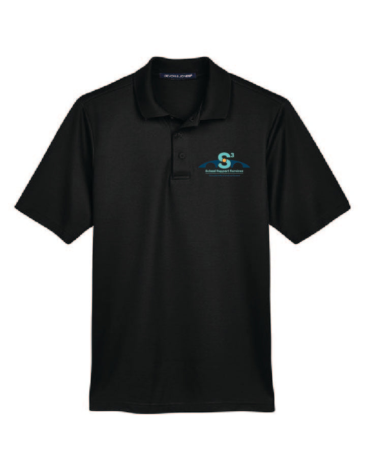 CVES Devon & Jones CrownLux Performance™ Men's Plaited Polo