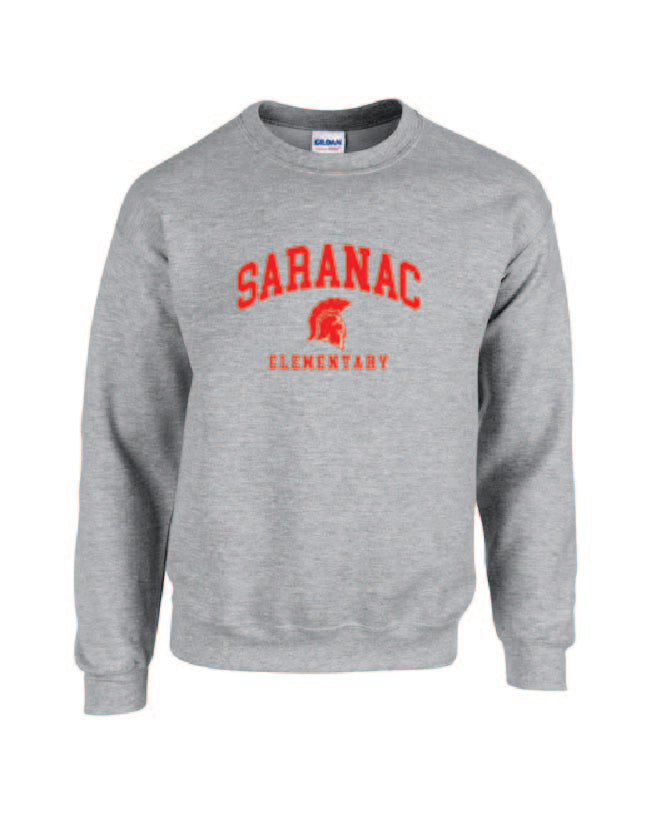 Saranac Elementary Gildan Adult Heavy Blend™ Fleece Crew