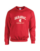 Saranac Elementary Gildan Adult Heavy Blend™ Fleece Crew