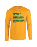 Cheerleading Championships TEAM COLOR Gildan Adult 50/50 Long-Sleeve T-Shirt Winter 24