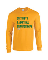 VII Basketball Championships TEAM COLOR Gildan Adult 50/50 Long-Sleeve T-Shirt Winter 24