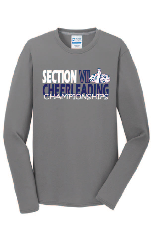 Cheerleading Championships Port & Company® Long Sleeve Performance Blend Tee Winter 24