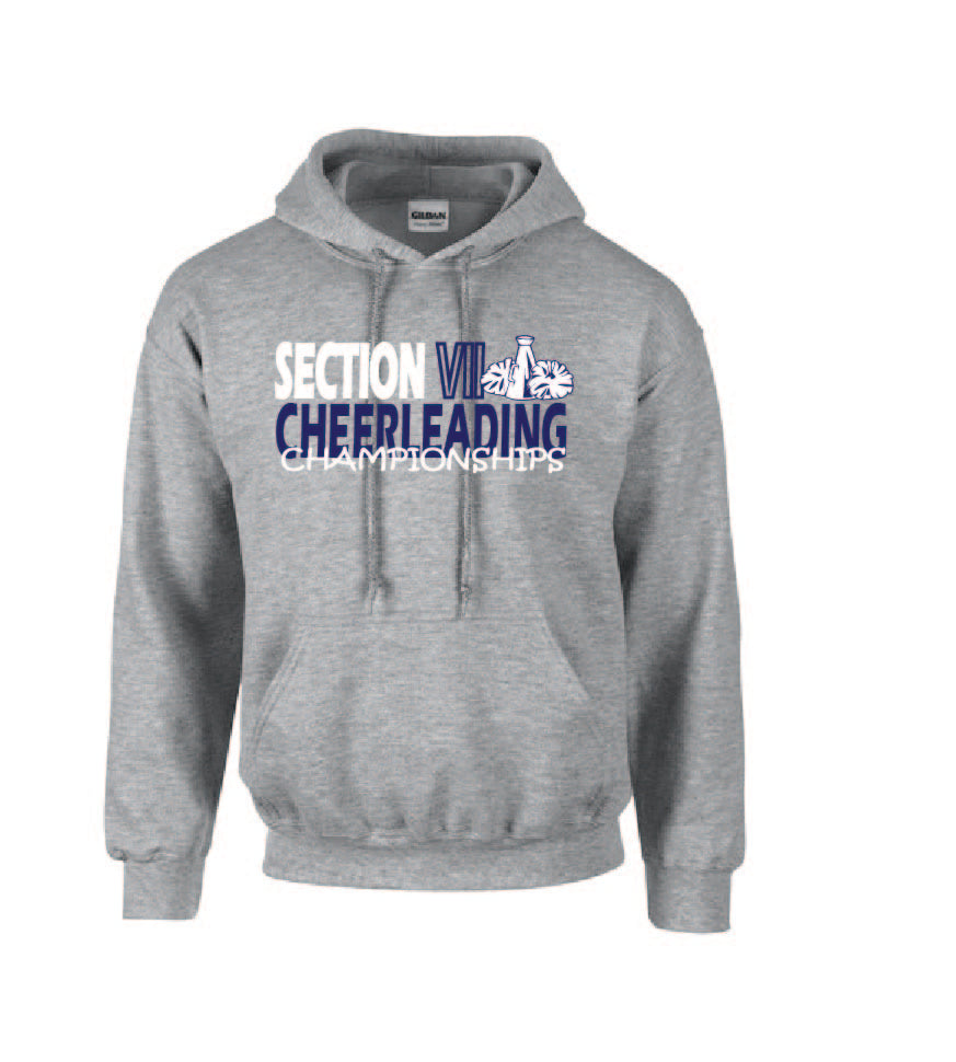 Cheerleading Championships Gildan Adult Heavy Blend™ 8 oz., 50/50 Hooded Sweatshirt Winter 24