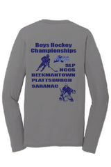 BOYS Hockey Championships Port & Company® Long Sleeve Performance Blend Tee Winter 24 HKY25