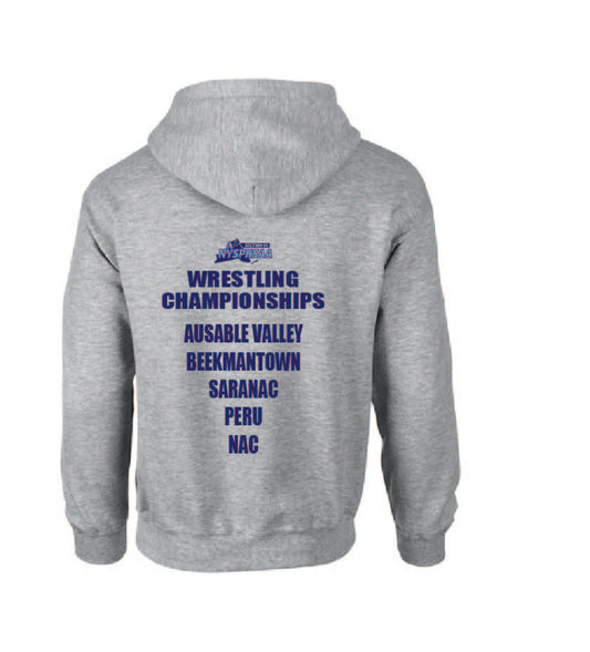 Wrestling Championships  Gildan Adult Heavy Blend™ 8 oz., 50/50 Hooded Sweatshirt Winter 24