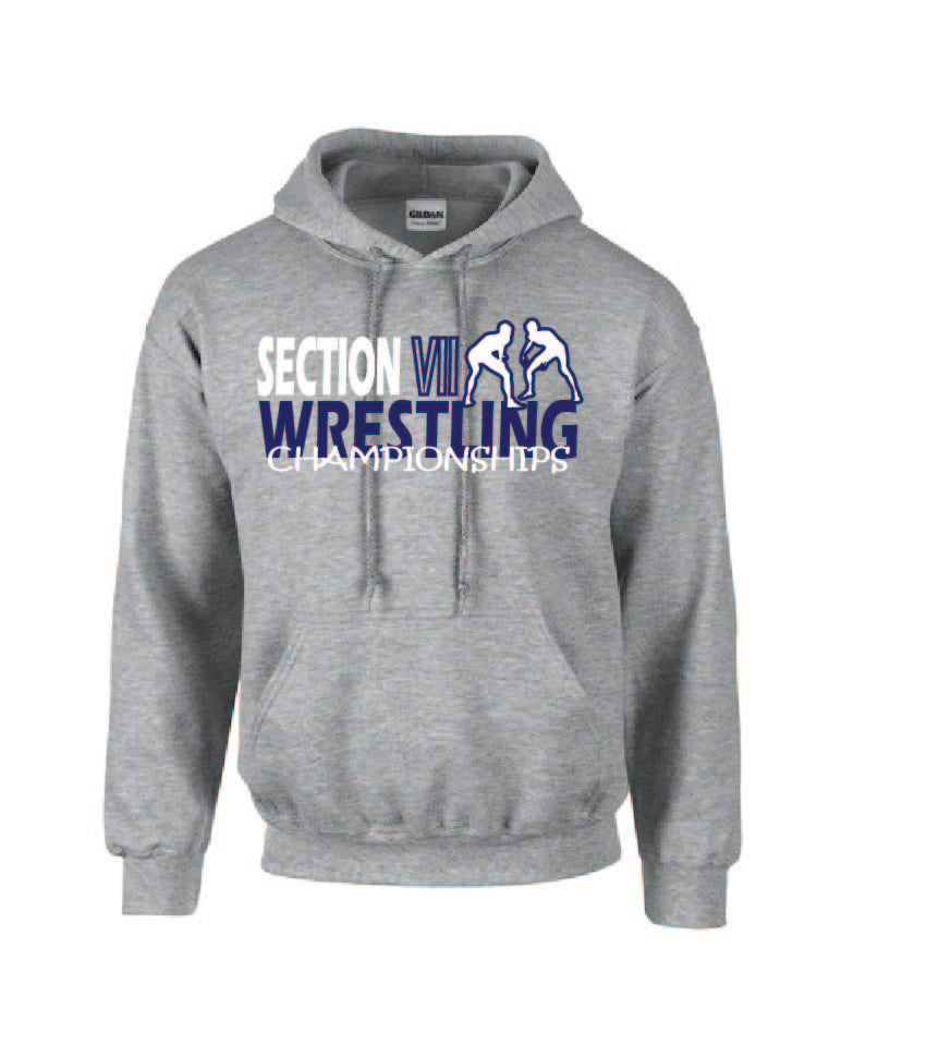 Wrestling Championships  Gildan Adult Heavy Blend™ 8 oz., 50/50 Hooded Sweatshirt Winter 24