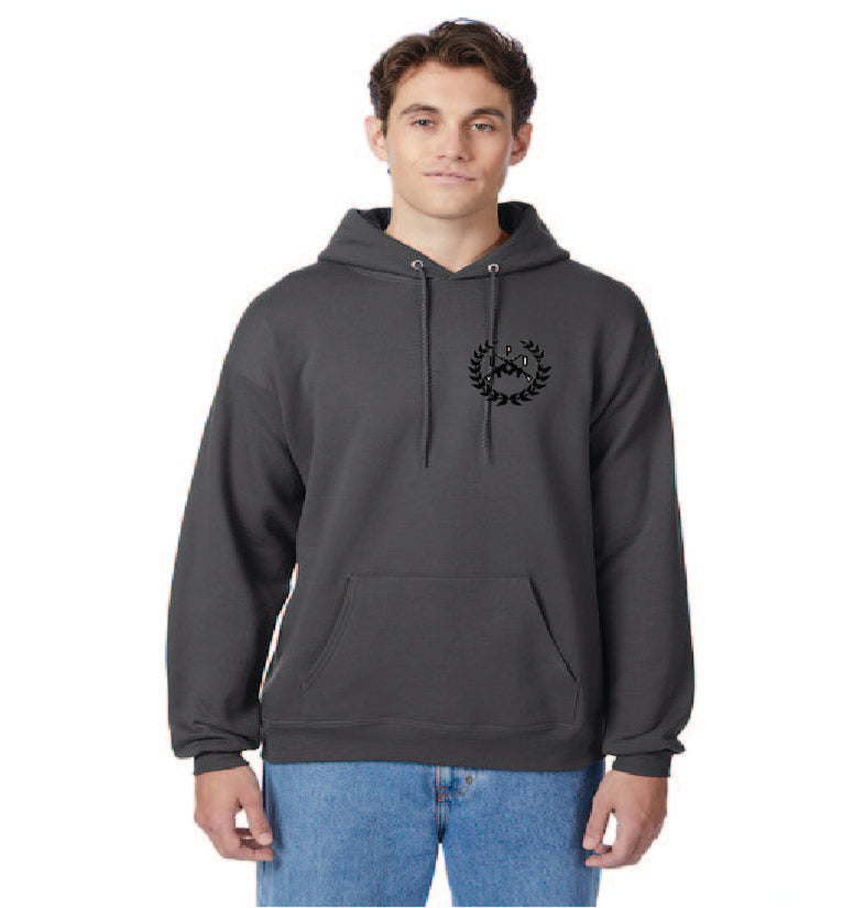 Hanes Unisex Ecosmart® 50/50 Pullover Hooded Sweatshirt Shooter