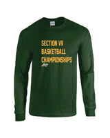 VII Basketball Championships TEAM COLOR Gildan Adult 50/50 Long-Sleeve T-Shirt Winter 24