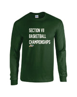 VII Basketball Championships TEAM COLOR Gildan Adult 50/50 Long-Sleeve T-Shirt Winter 24