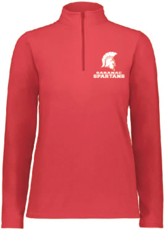 Augusta Sportswear LADIES MICRO-LITE FLEECE 1/4 ZIP PULLOVER