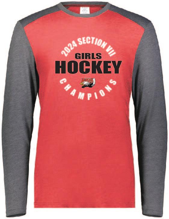 Girls Hockey Championship Long Sleeve BCS