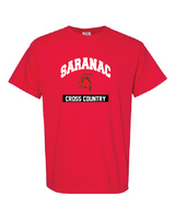 Mantess Unisex Garment-Dyed Heavyweight T-Shirt Saranac XC