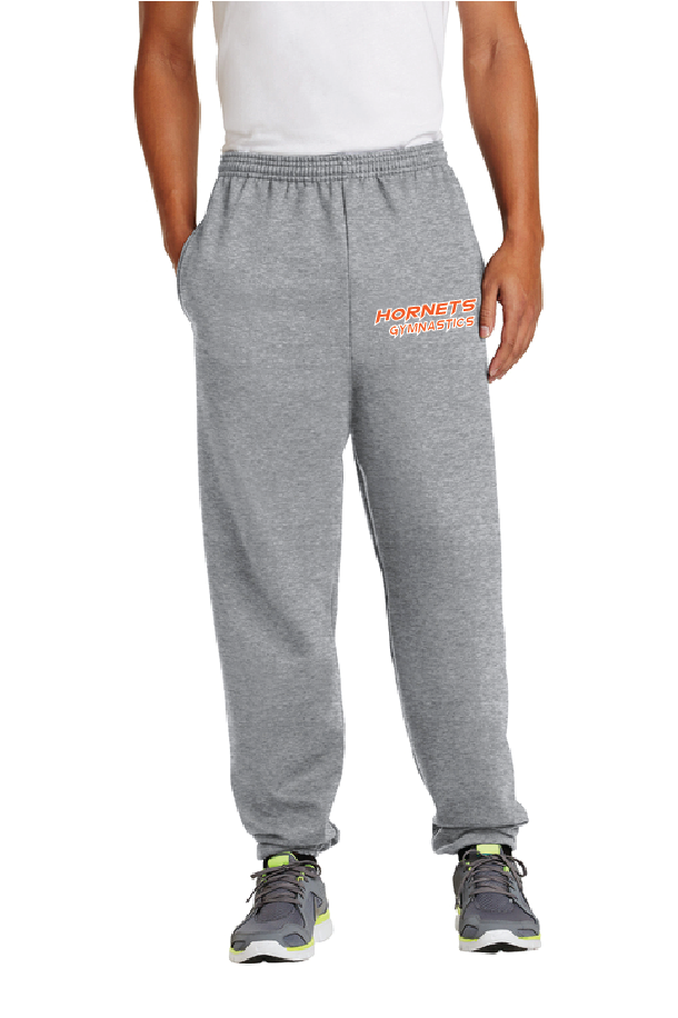Sunset Port & Co® Essential Fleece Sweatpant with Pockets PHSGym26