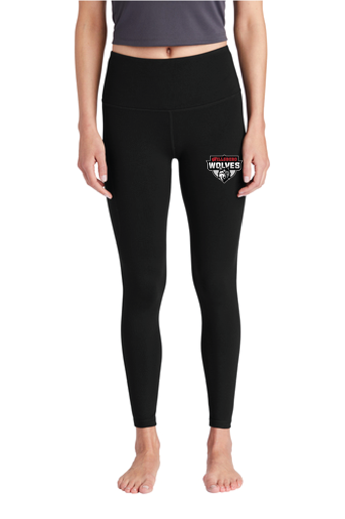 Primary Sport-Tek ® Ladies High Rise 7/8 Legging WillsCSD