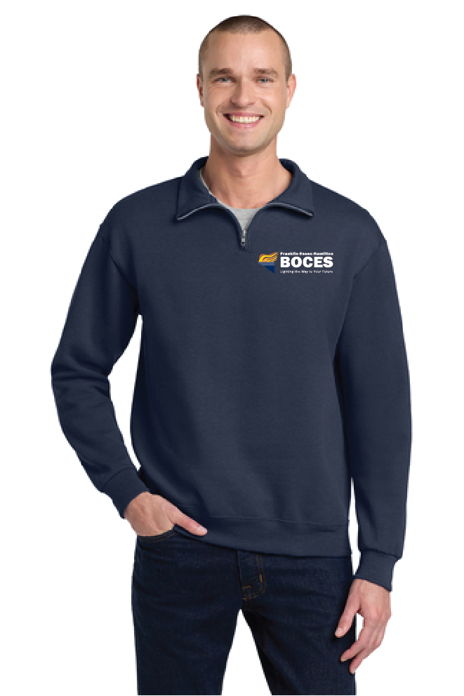 Primary Jerzees® - NuBlend® 1/4-Zip Cadet Collar Sweatshirt FEHS