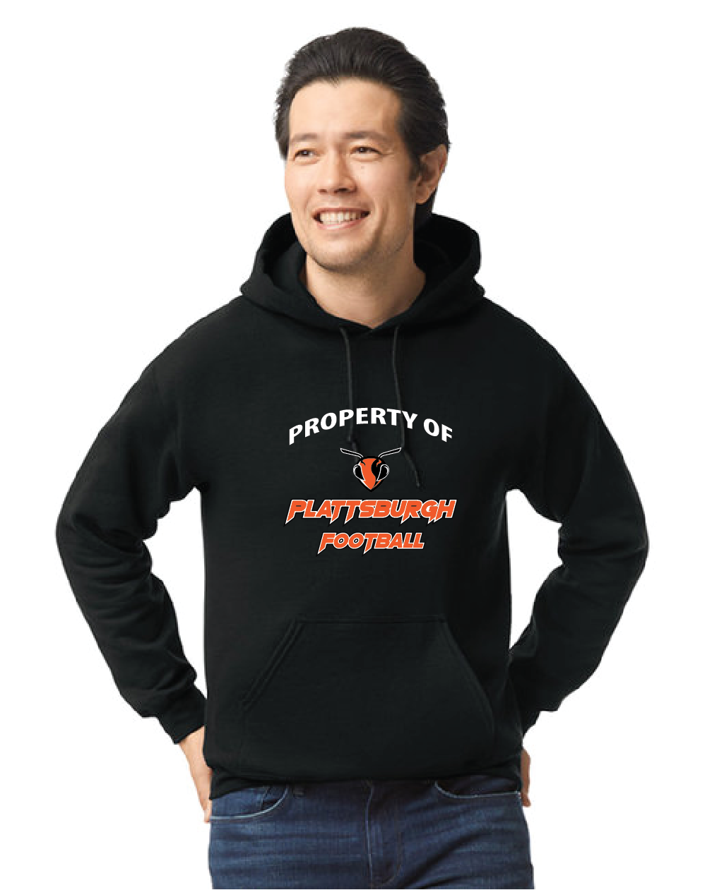 Property Of Gildan Adult Heavy Blend™ Hooded Sweatshirt PHS Football