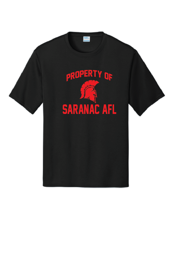 Property of Port & Company® Youth Performance Tee Saranac AFL