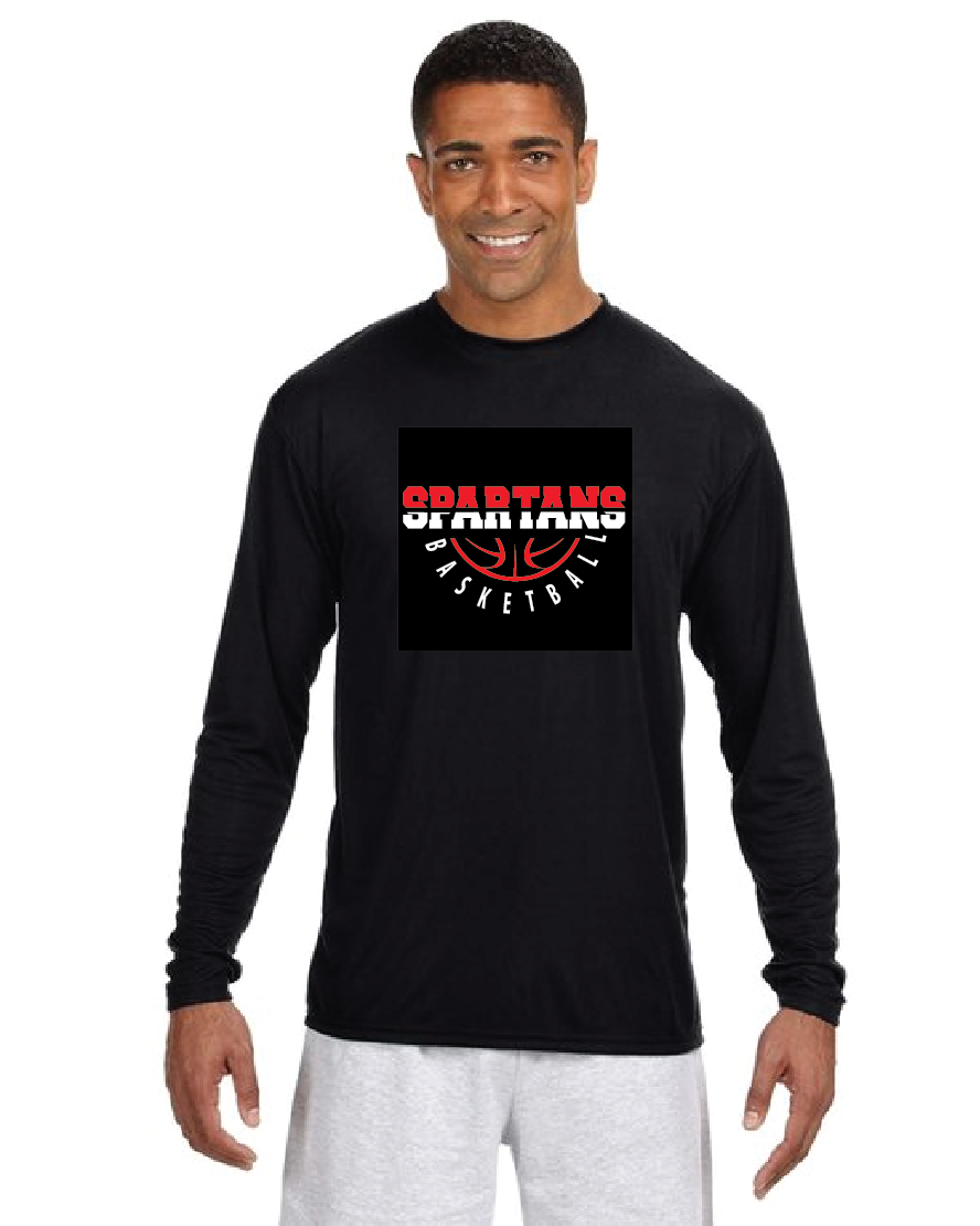 Shooting Shirt Port & Company® Long Sleeve Performance Tee SCS Basketball