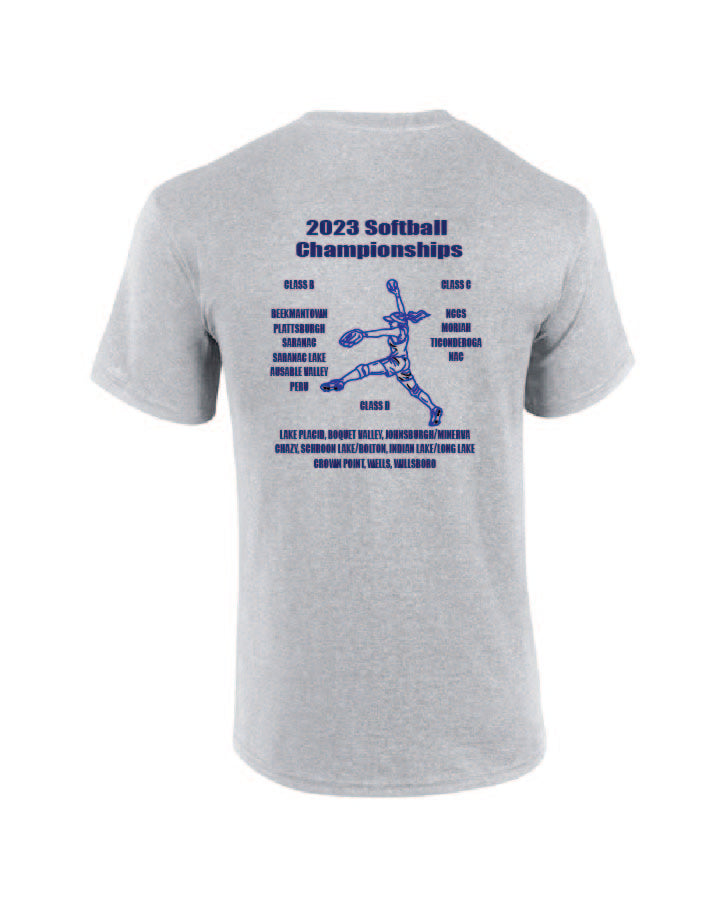 Section VII Softball Championships Shirt Spring23       School Colors Available