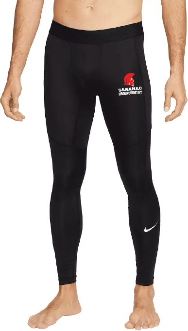 Stacked Nike Men's Pro Dri-FIT Fitness Tights Saranac XC