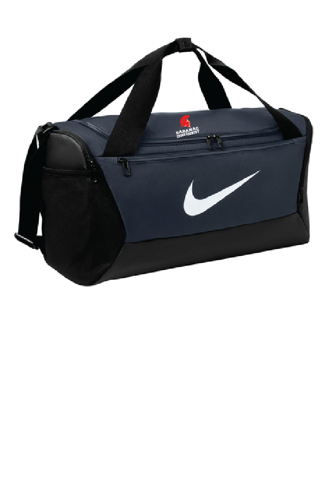 Stacked Nike Brasilia Small Duffel Saranac XC