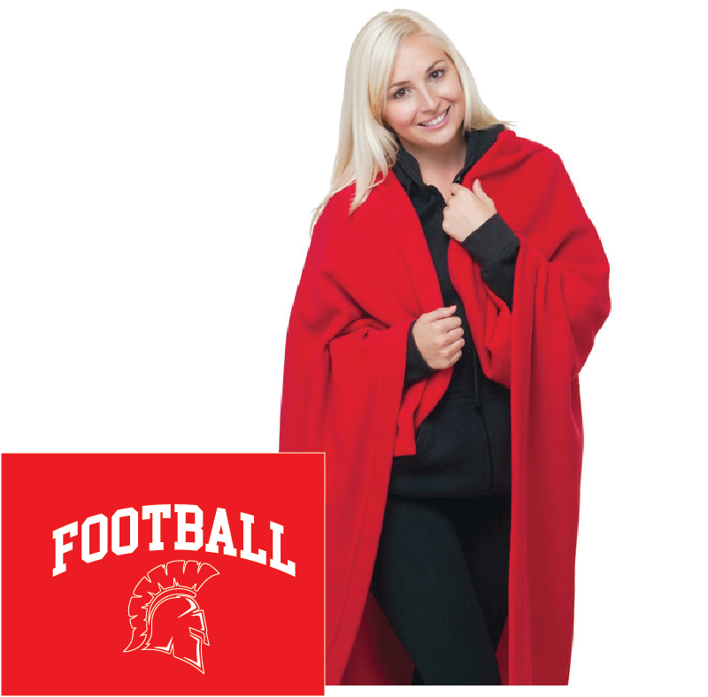 Faber Bayside USA Made Polyester Stadium Fleece Blanket SCS FB