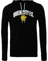 Tobin Bella + Canvas Youth Sponge Fleece Pullover Hooded Sweatshirt Queen City FC