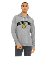 Tobin Bella + Canvas Youth Sponge Fleece Pullover Hooded Sweatshirt Queen City FC