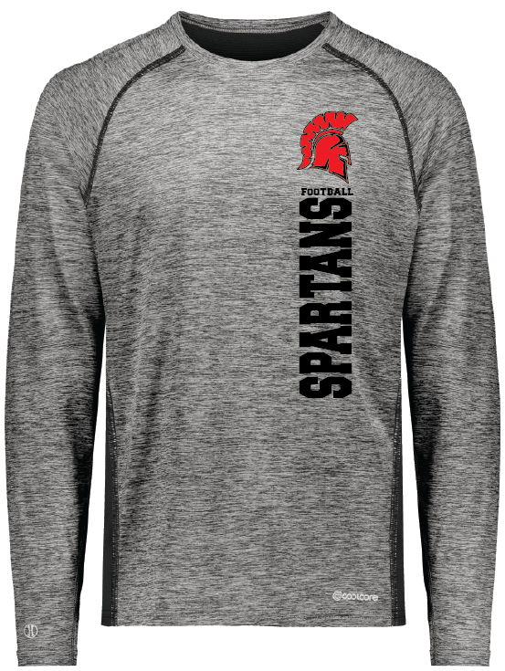 Sideline Holloway Electrify Long Sleeve Tee Powered by Coolcore® Saranac FB