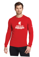 Velocity II Nike Dri-FIT Cotton/Poly Long Sleeve Tee Saranac FB