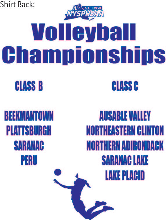 Section VII Volleyball Championships Long Sleeve Shirt