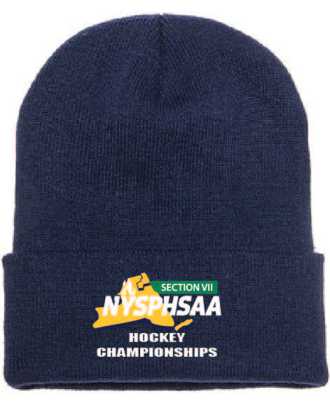 Section VII Hockey Championships Cuffed Knit Hat Winter 23