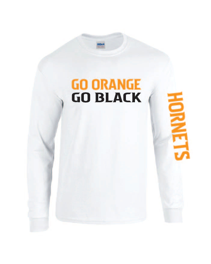 Hornets Go Orange Go Black
