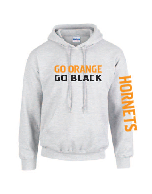 Hornets Go Orange Go Black Hoodie