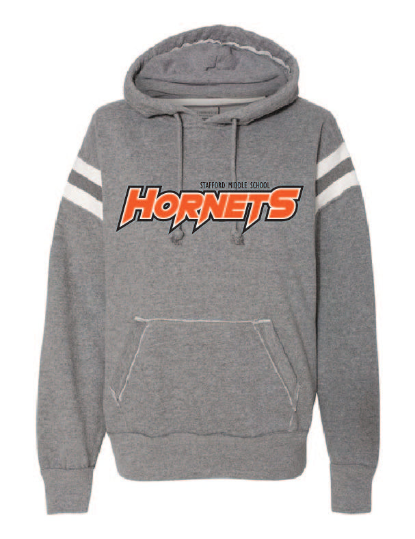 Hornets Adult Vintage Athletic Hooded Sweatshirt PHS Spirit