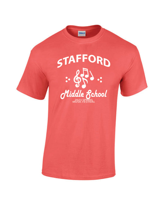 Stafford Middle School Music Festival Shirts