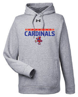 Cardinals Retro Under Armour Men's Hustle Pullover Hooded Sweatshirt