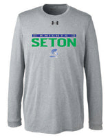 Seton Under Armour Men's Long-Sleeve Locker Tee 2.0